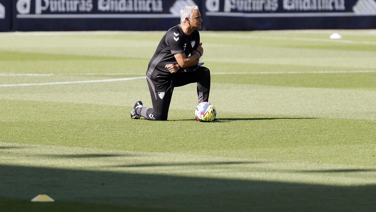 Sergio Pellicer, durante un entrenamiento