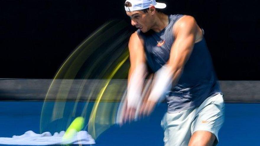 Rafa Nadal, preparado para su debut