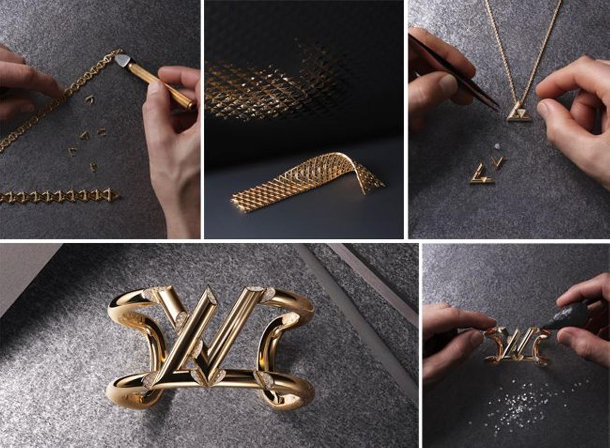 Las iniciales de Louis Vuitton protagonizan su nueva colección de joyas  unisex