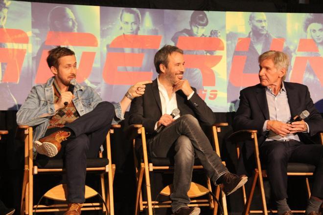 Ryan Gosling, Denis Villeneuve y Harrison Ford presentan Blade Runner 2049