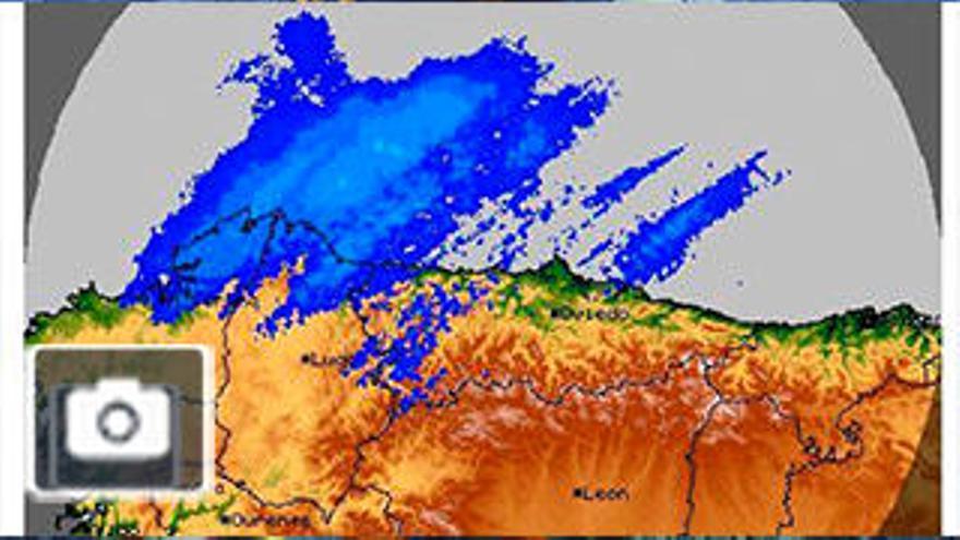 La lluvia deja en Asturias hasta 47,8 litros por metro cuadrado