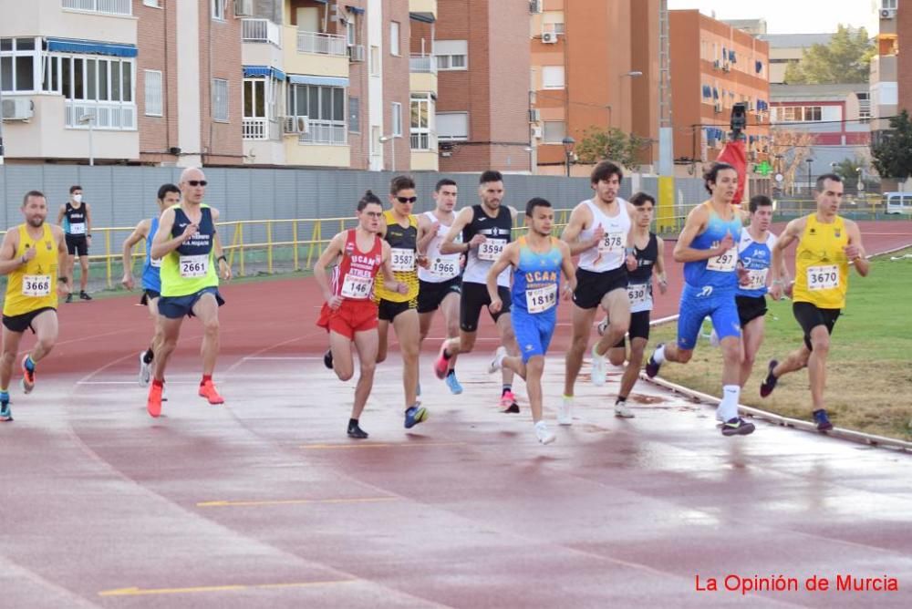 Control federativo de atletismo en Cartagena