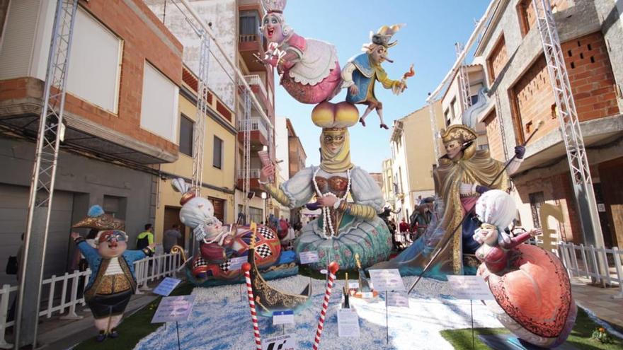 &quot;Mascarada&quot;, el monumento de la Falla Cambro que se ha llevado la victoria