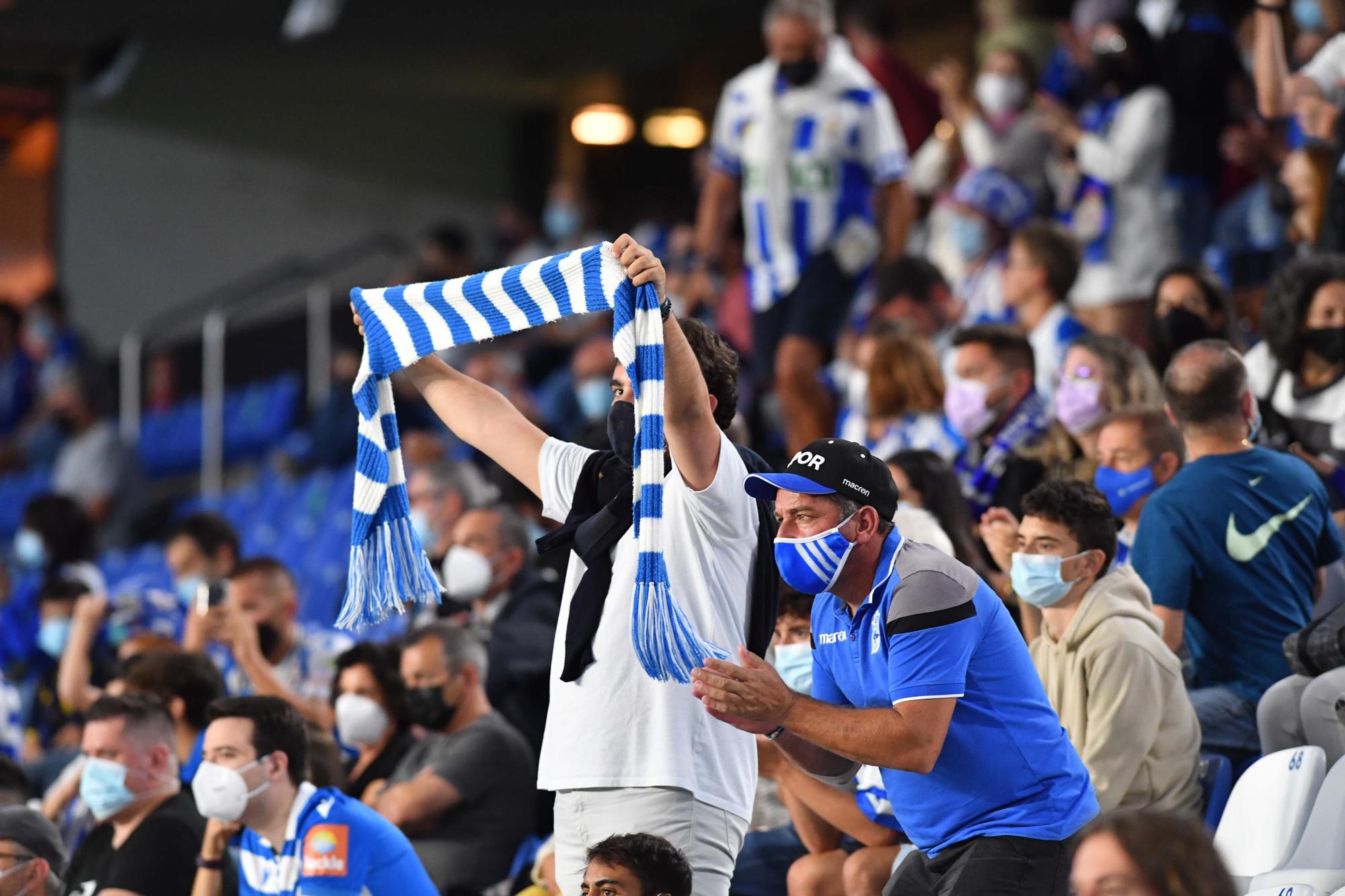 El Dépor golea al Celta B en Riazor