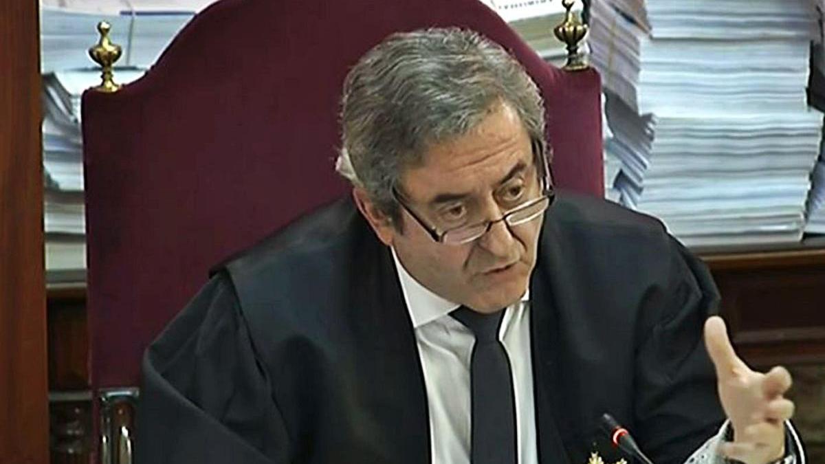 El fiscal Javier Zaragoza, durant el judici del procés, l&#039;any 2019.