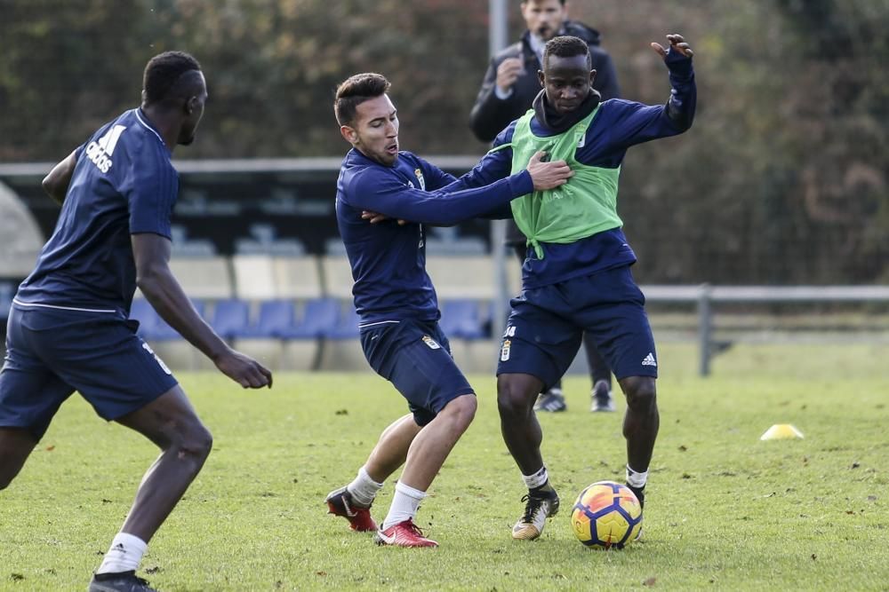 Entrenamiento del Real Oviedo