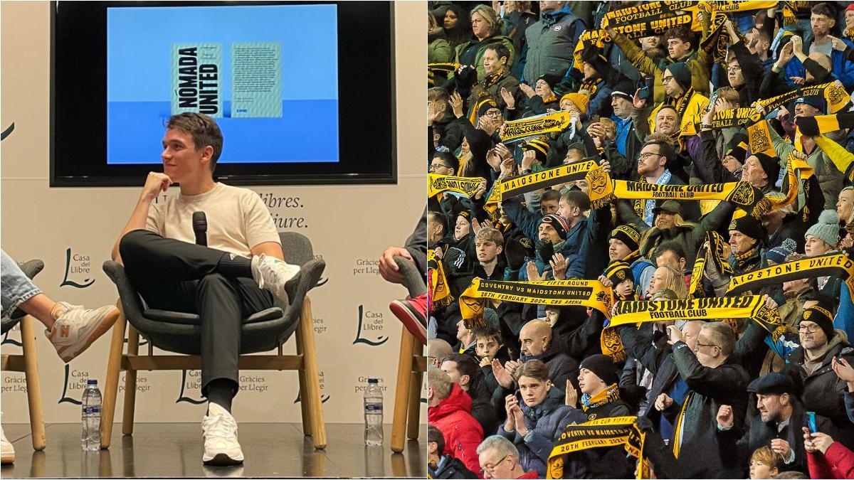 'Nómada United', el libro de un milagro forjado en Maidstone