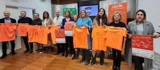 Noreña se suma a la "marea naranja" en favor de las familias de niños con cáncer