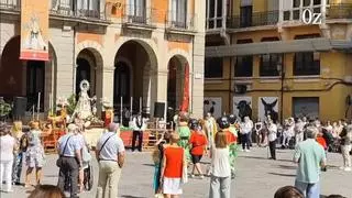 La Virgen de la Concha recibe el homenaje de Zamora entre flores, música y tradición