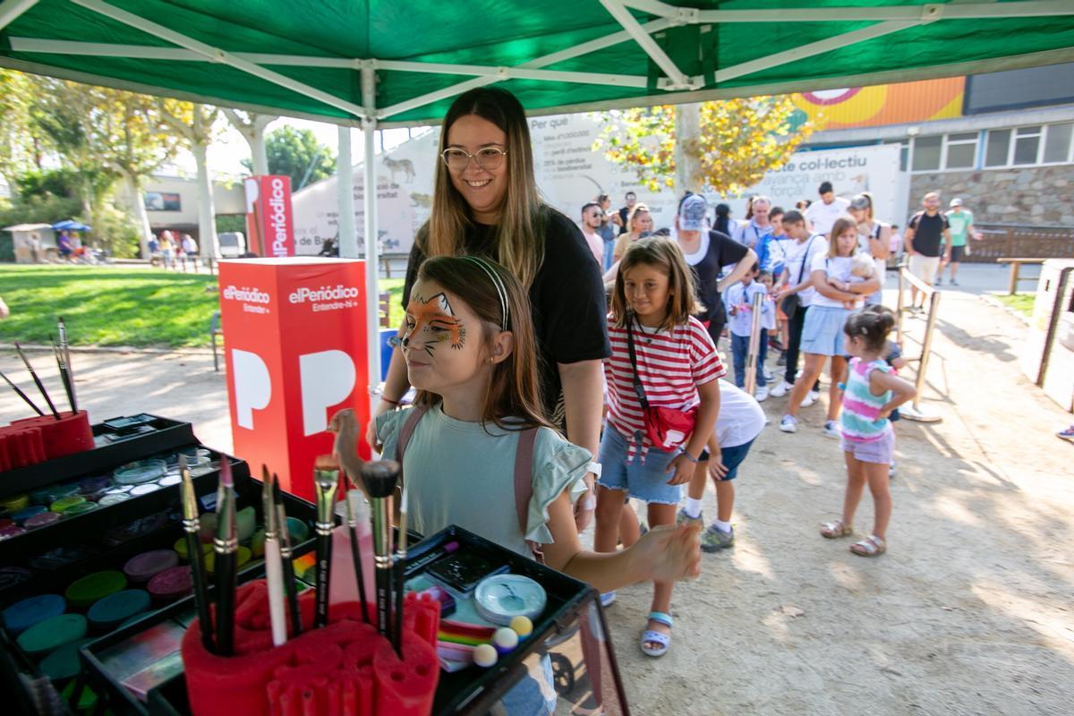 Fiesta solidaria de EL PERIÓDICO en favor de Aprenem Autisme en el Zoo de Barcelona