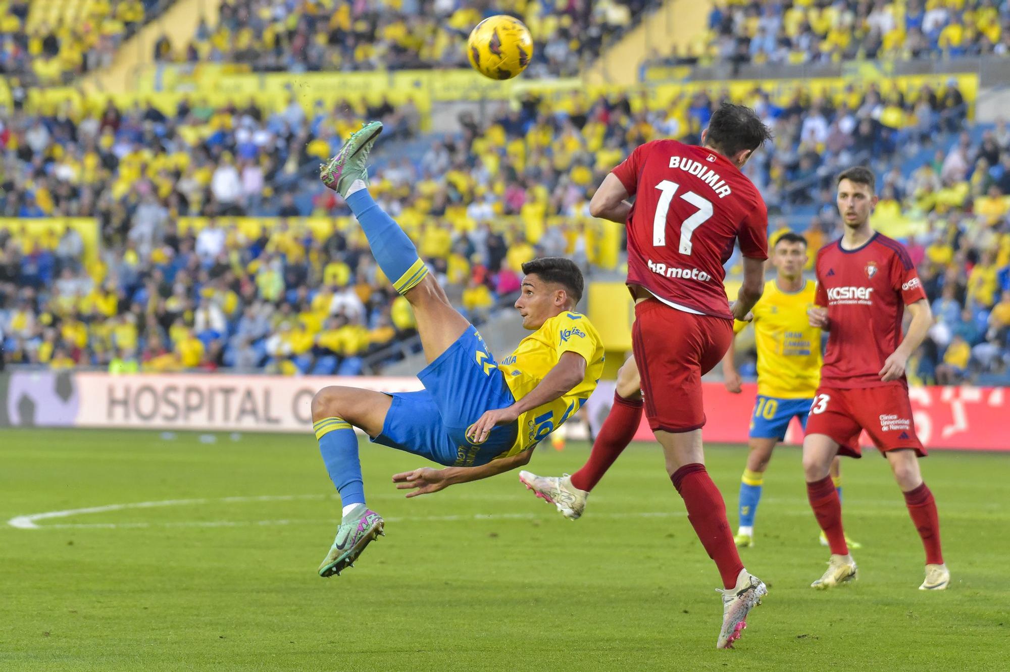 El partido UD Las Palmas-CA Osasuna, en imágenes