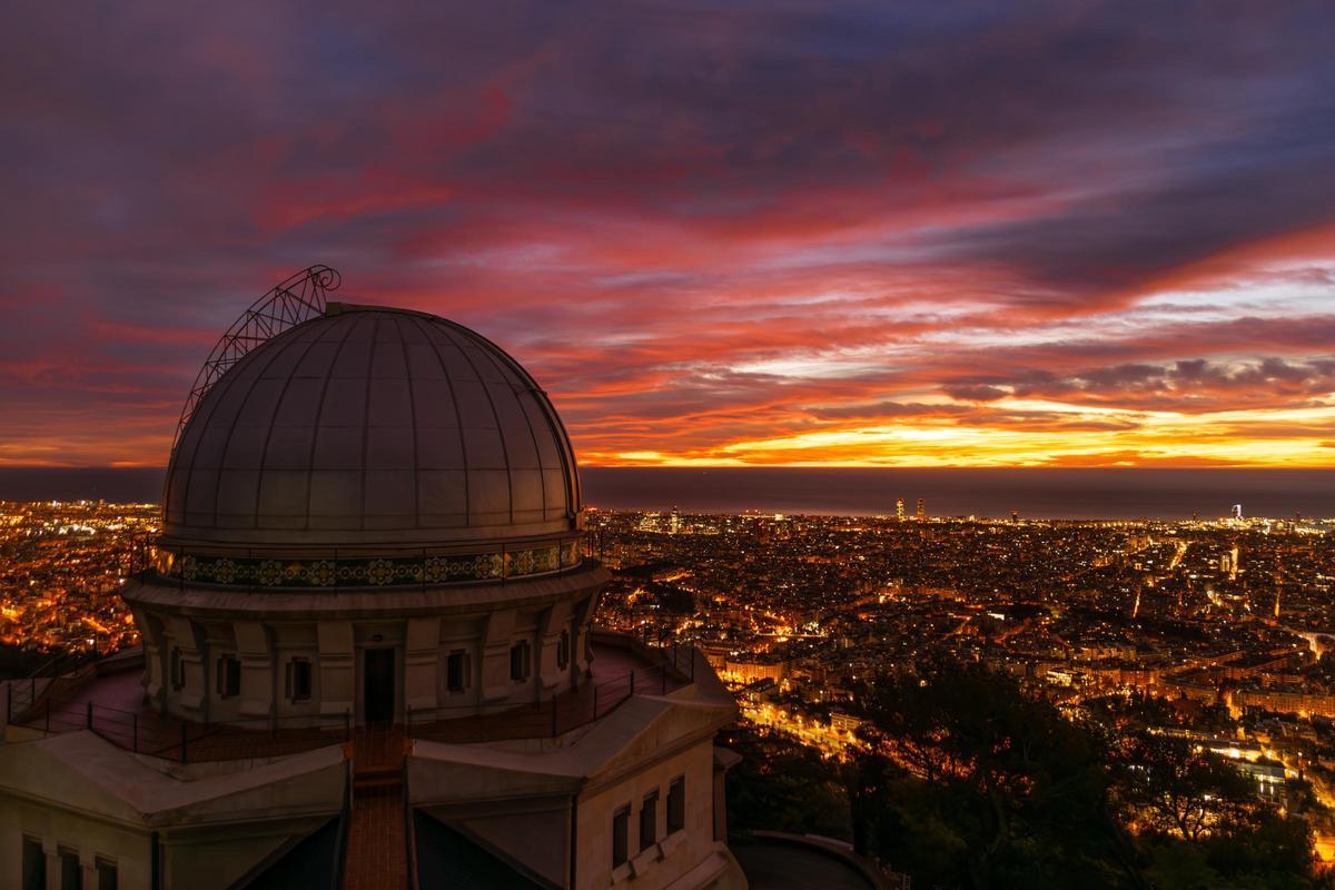 Así sale el Sol en Barcelona, el 12 de diciembre del 2023