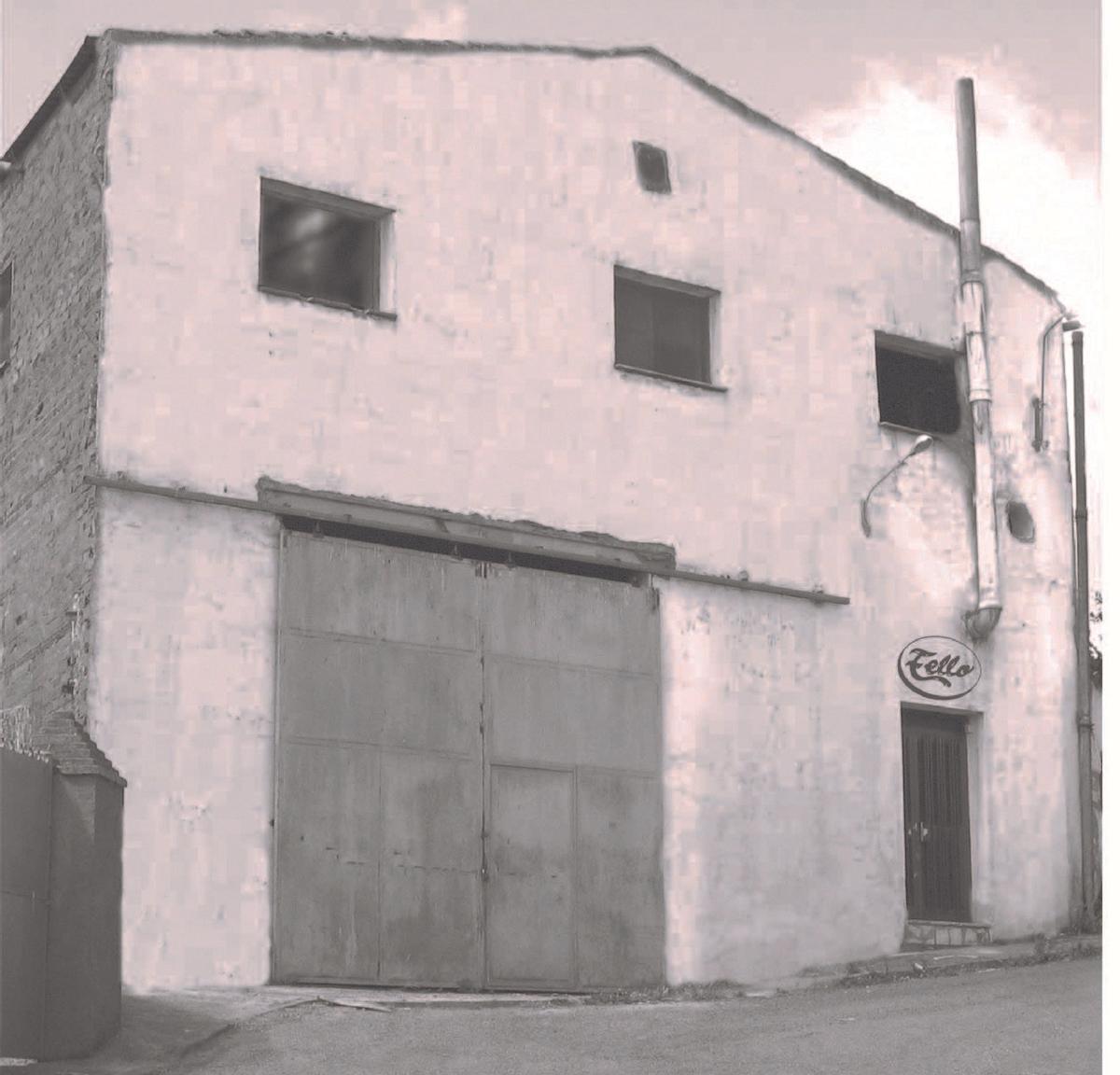 Antigua instalación del Grupo Tello, en San Pablo de los Montes (Toledo)