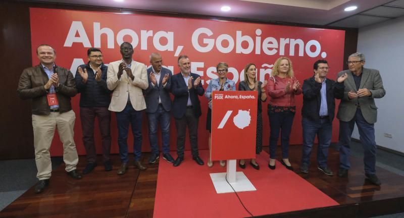 Noche electoral en el PSOE