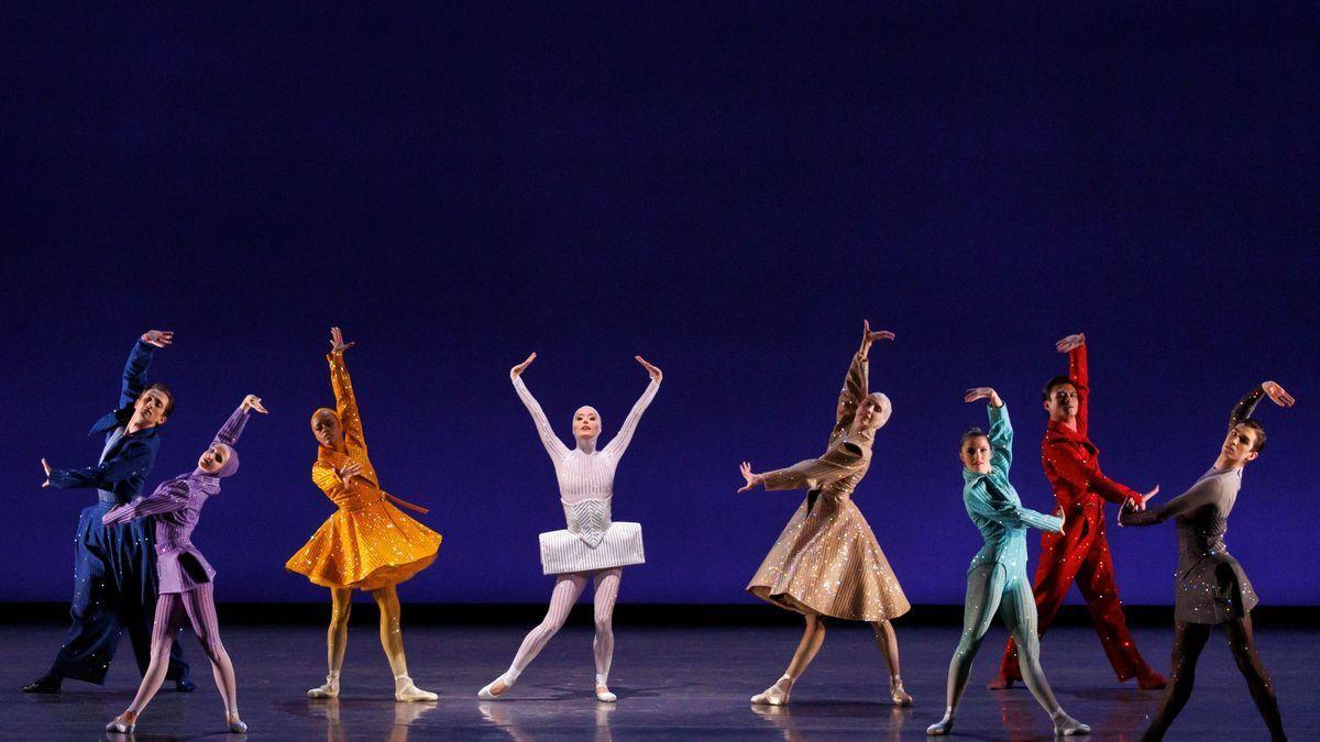 Escena del Ballet de Nueva York, con vestuario de Palomo Spain.