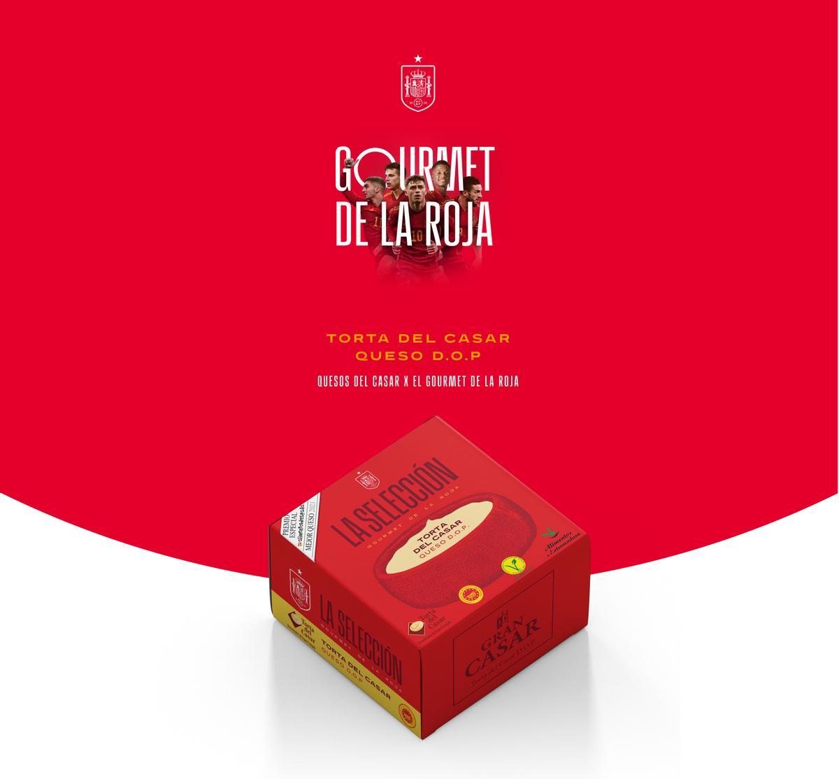 El Gourmet de La Roja y Torta del Casar 'Gran Casar'.
