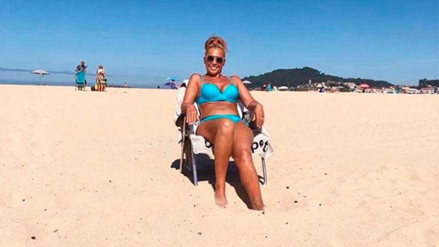 Belén Esteban hace su versión del 'posado del verano'... en Galicia