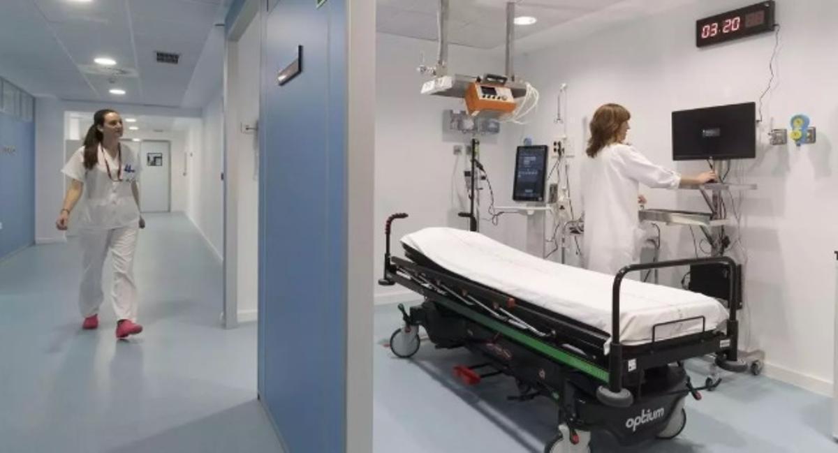 Profesionales sanitarias en un centro de salud.