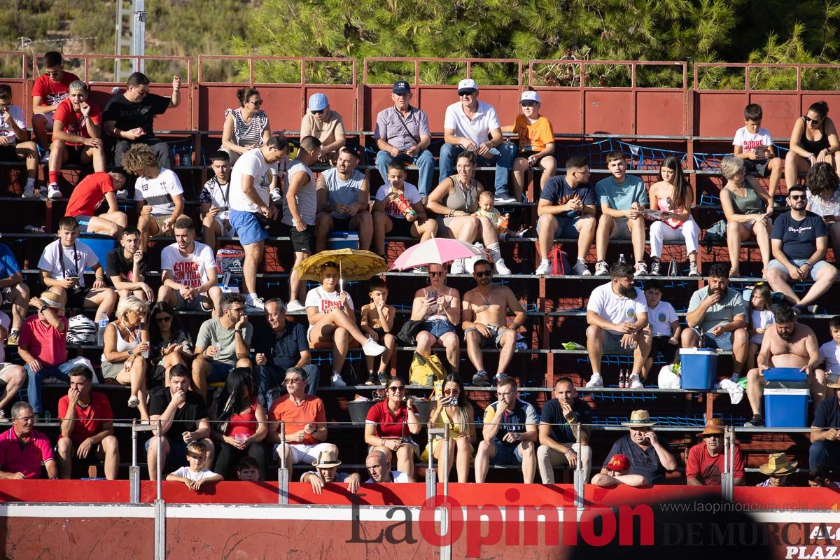 Segunda novillada de la Feria del Arroz en Calasparra (José Rojo, Pedro Gallego y Diego García)