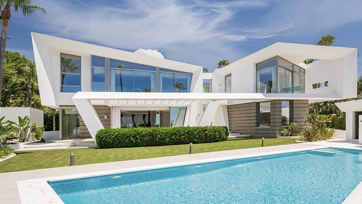 Una de las viviendas del segmento del lujo más exclusivo ubicada en Marbella.