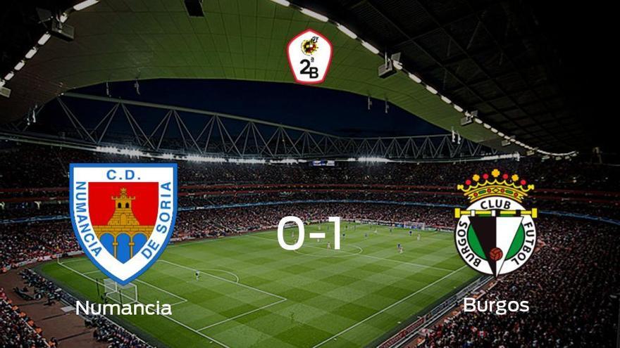 El Burgos vence por 0-1 al Numancia
