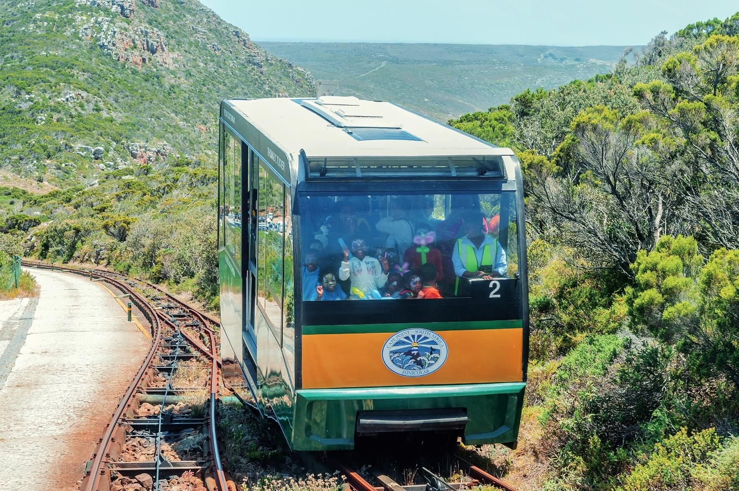 Encontrarás este funicular en Cape Town, Sudáfrica.