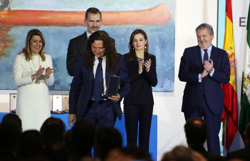 Los Reyes de España presiden la entrega de las distinciones que otorga el Ministerio de Cultura, correspondientes a 2016. José Coronado, Ricardo Darín, El Julio, Pedro Subijana o el Orfeón Donostiarra, entre los premiados.