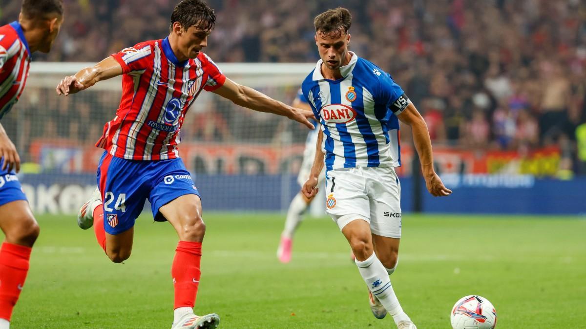 El partido de la primera vuelta entre Atlético y Espanyol finalizó con empate a cero