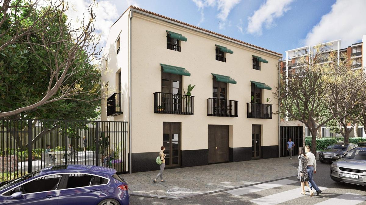 La 'nueva' Alquería del Tenis de València tras su rehabilitación