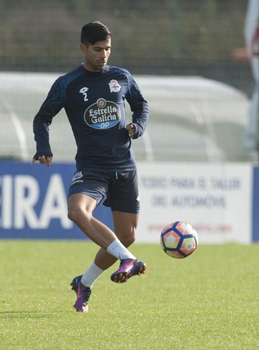 Nueva sesión de preparación para el partido del domingo, 23 de octubre, ante el Celta en Balaídos.