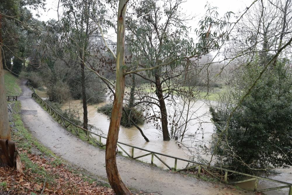 Temporal en Gijón