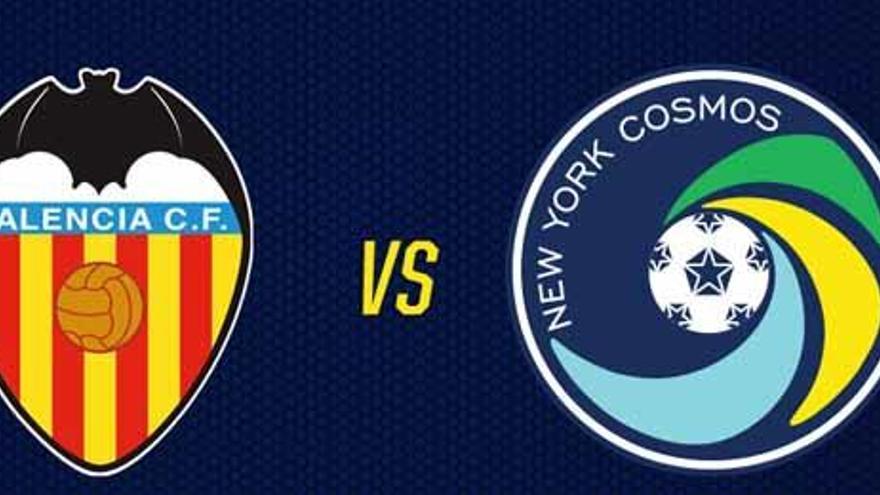 El Valencia jugará frente al New York Cosmos