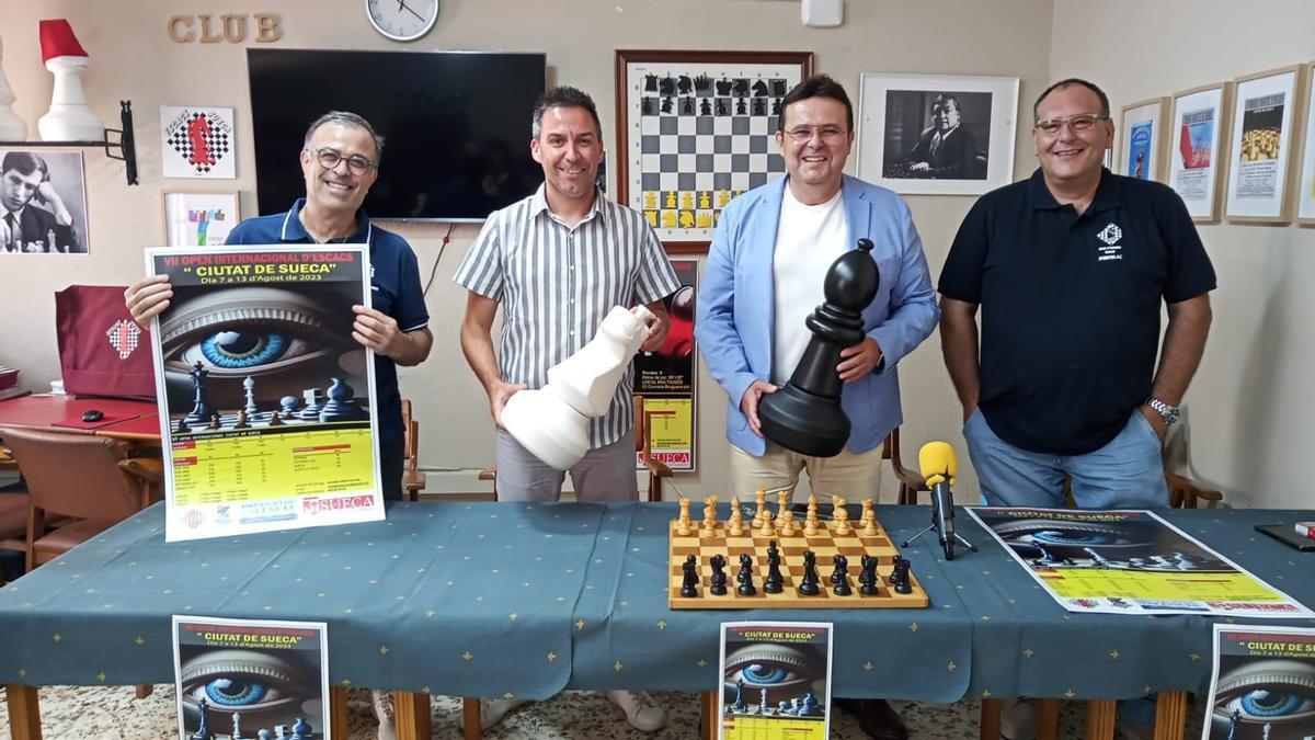 Sueca reúne a un centenar de jugadores en su afianzado torneo de ajedrez