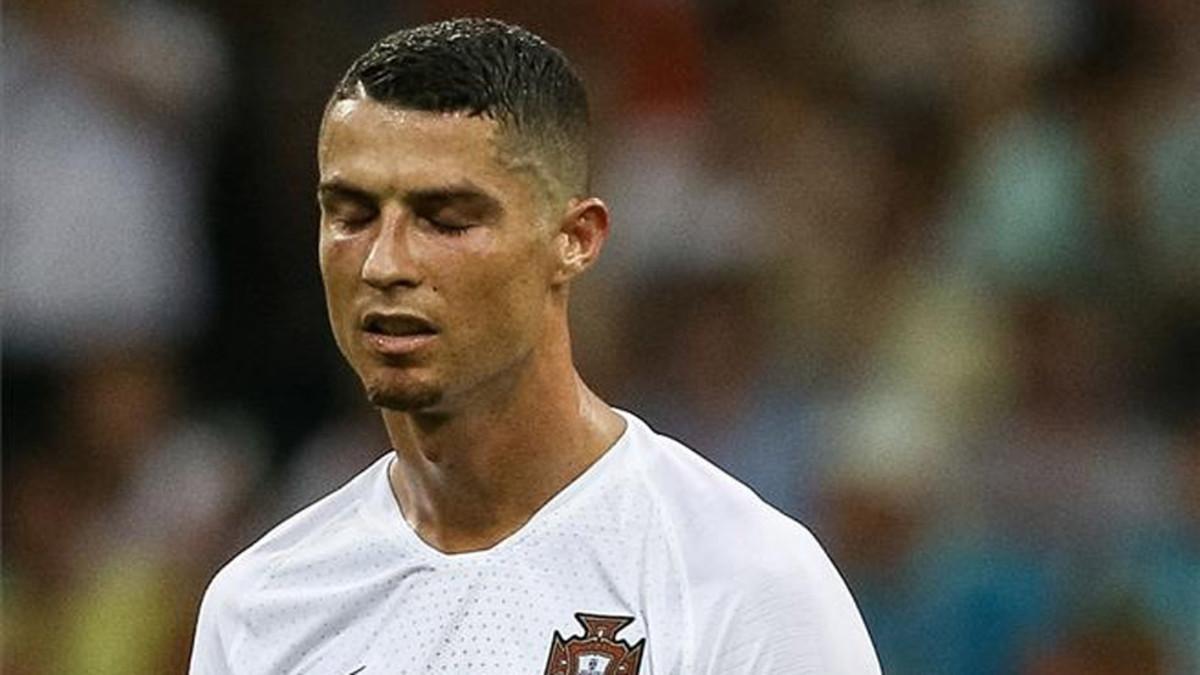 El luso Cristiano Ronaldo cayó en octavos frente a Uruguay