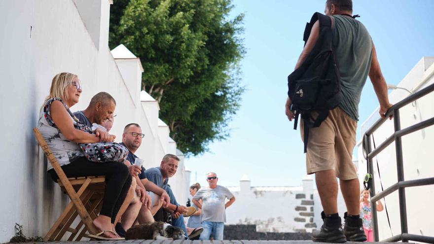 Reactivación del incendio en Santa Úrsula, en el norte de Tenerife