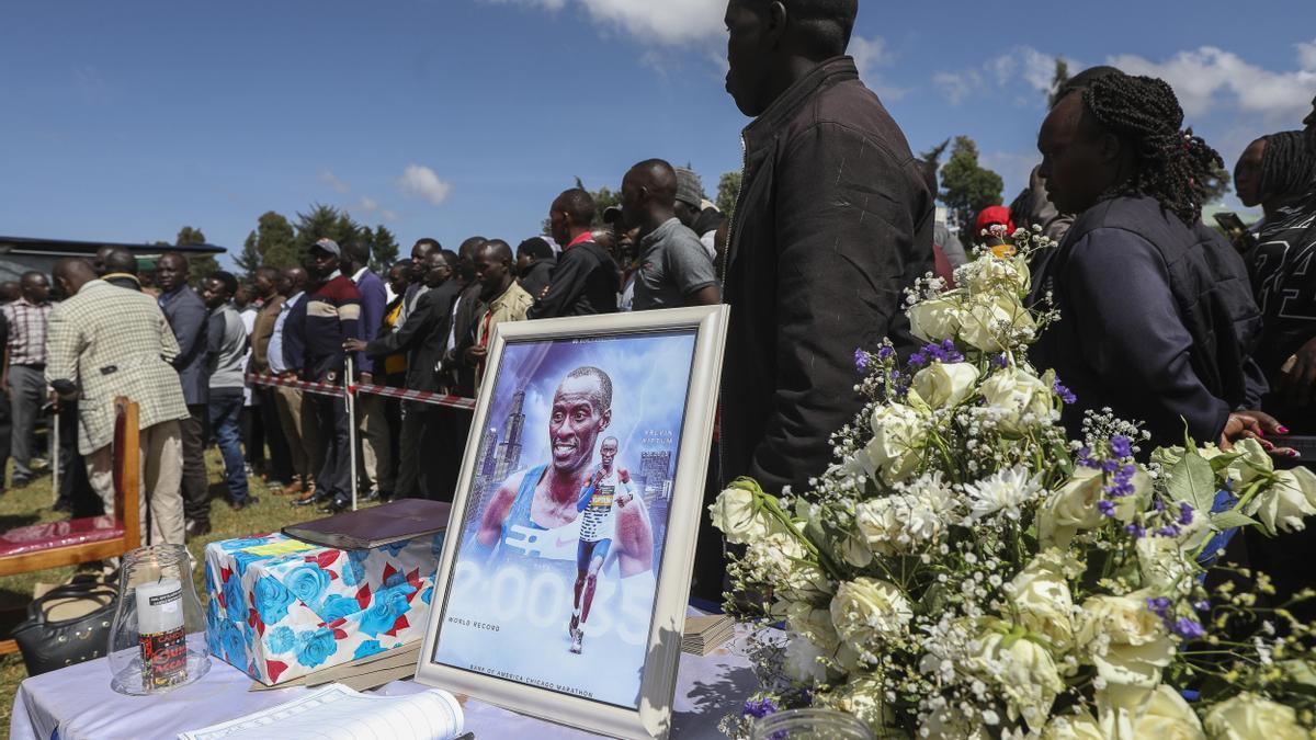Funeral proceedings for late Kenyan athlete Kelvin Kiptum begin