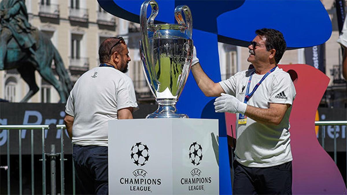 La Champions cambia la Plaza Mayor por la Puerta del Sol