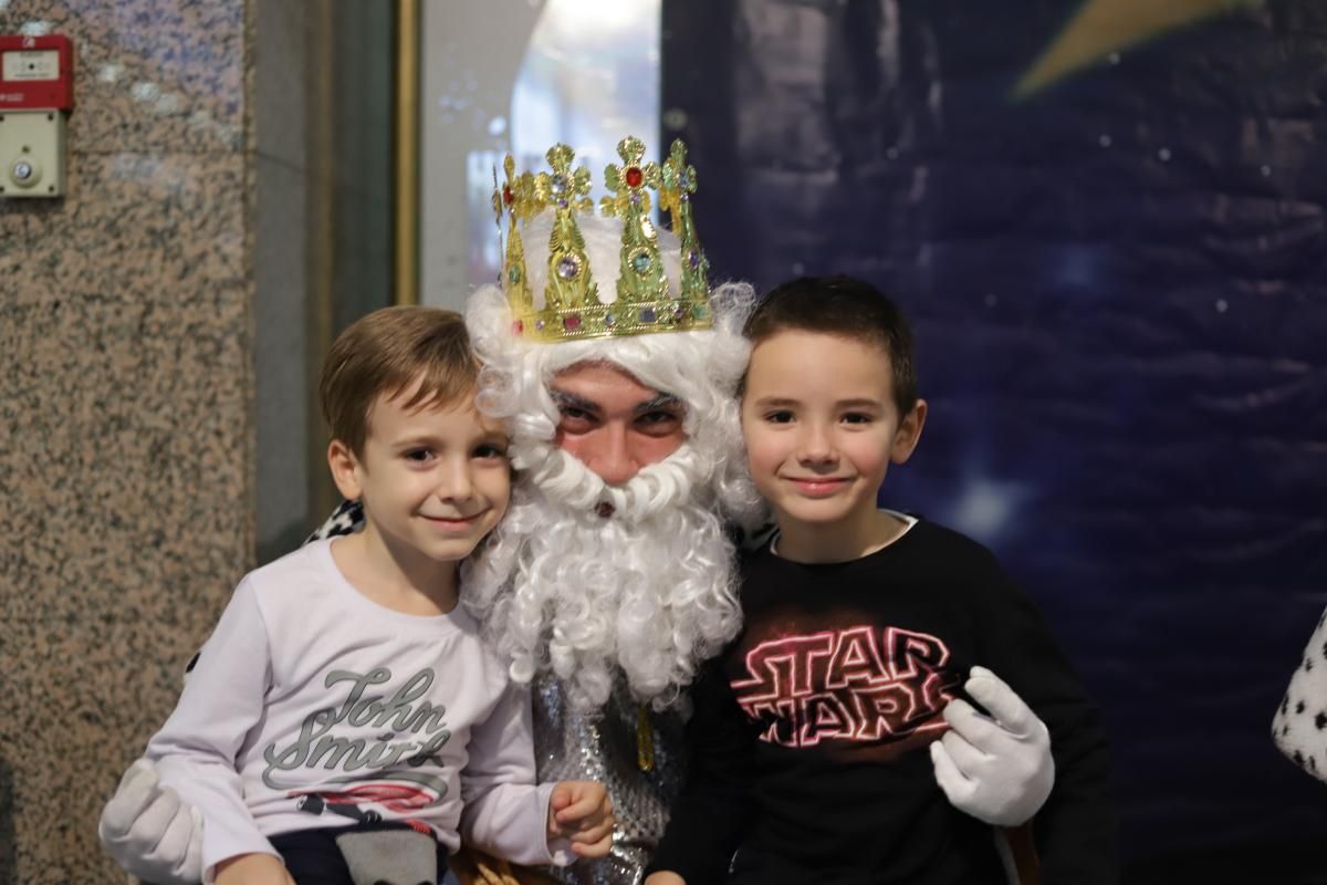 Fotos con los Reyes Magos realizadas el 3 de enero de 2018