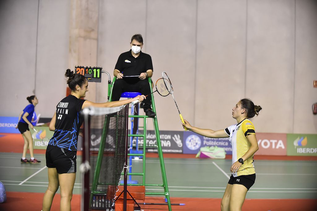 Campeonato de España de Bádminton en el Palacio de los Deportes de Murcia