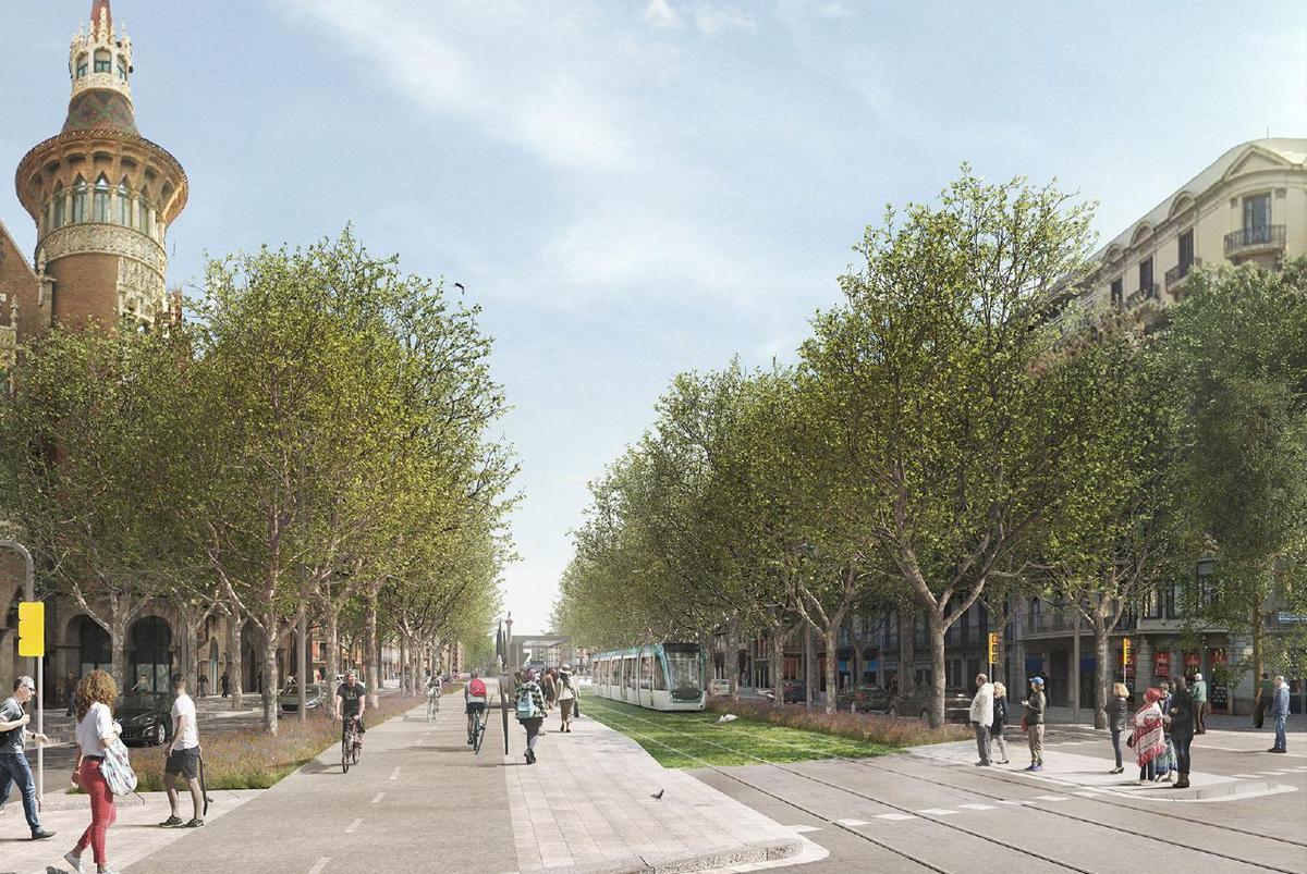 Acord per accelerar la connexió del tramvia per la Diagonal Acord per accelerar la connexió del tramvia per la Diagonal