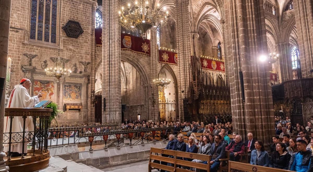 L’assistència als oficis religiosos a BCN es dobla des de la pandèmia