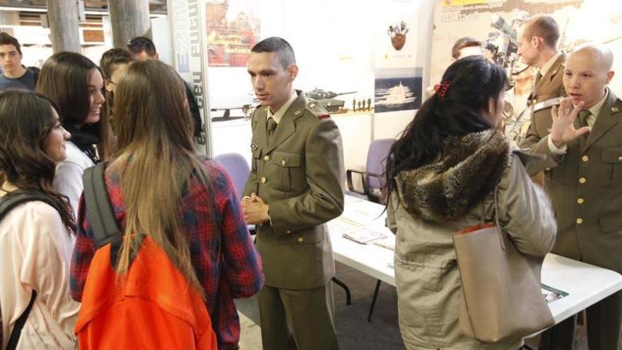 Els Militars durant l&#039;edició de la Fira de l&#039;Any passat.