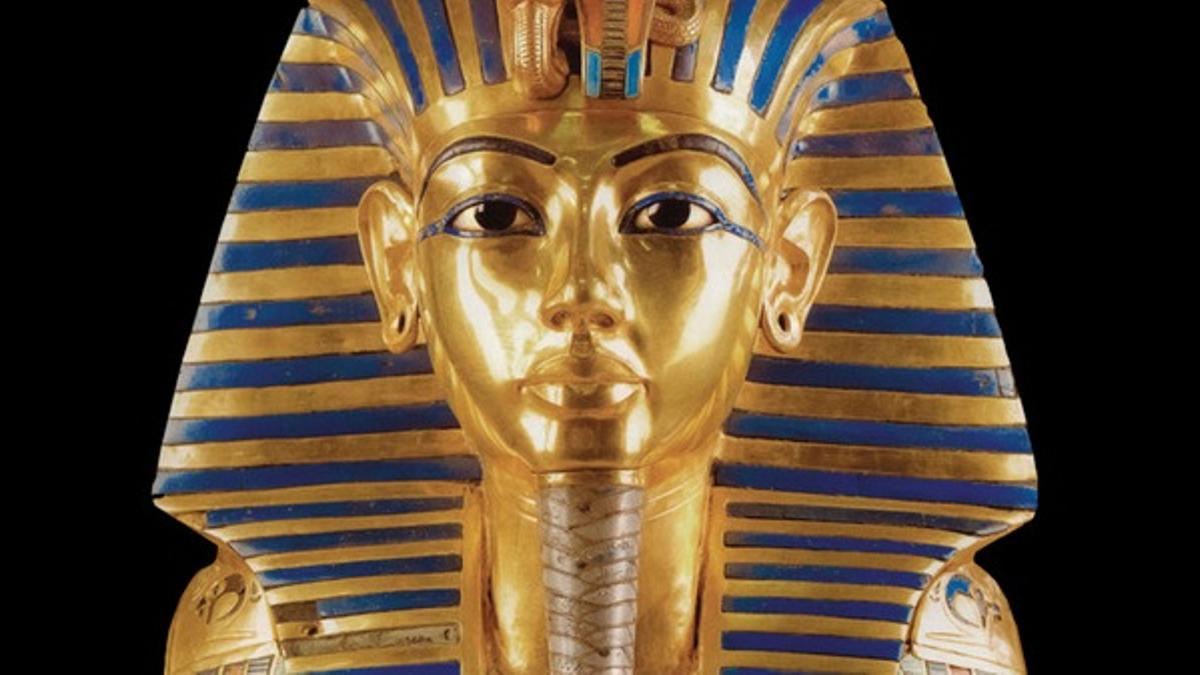 Representación del faraón egipcio Tutankamón