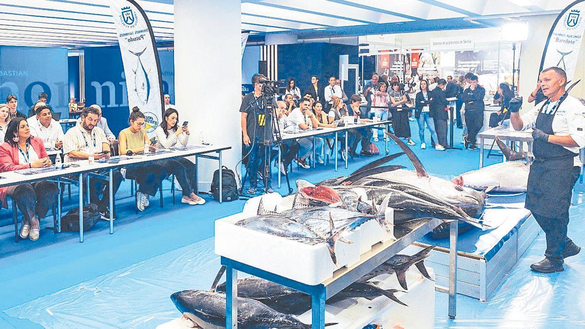 Una de las muestras con las que Tenerife participó en San Sebastián Gastronomika 2025.