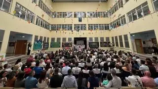El colegio Clarín, de Gijón, celebra la graduación de sexto de Primaria