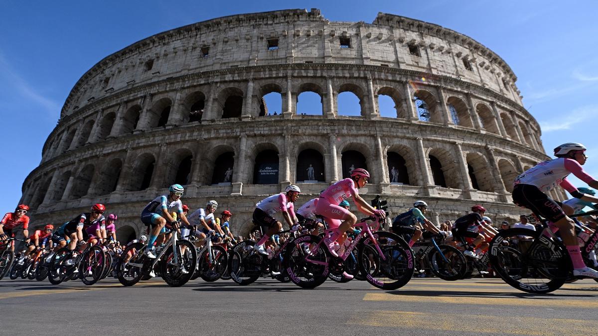 El Giro, el año pasado, en Roma.