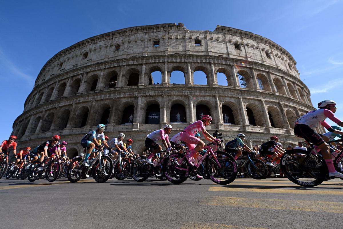El Giro, el año pasado, en Roma.