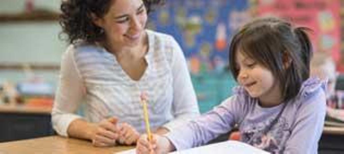 Un aula del método Montessori.