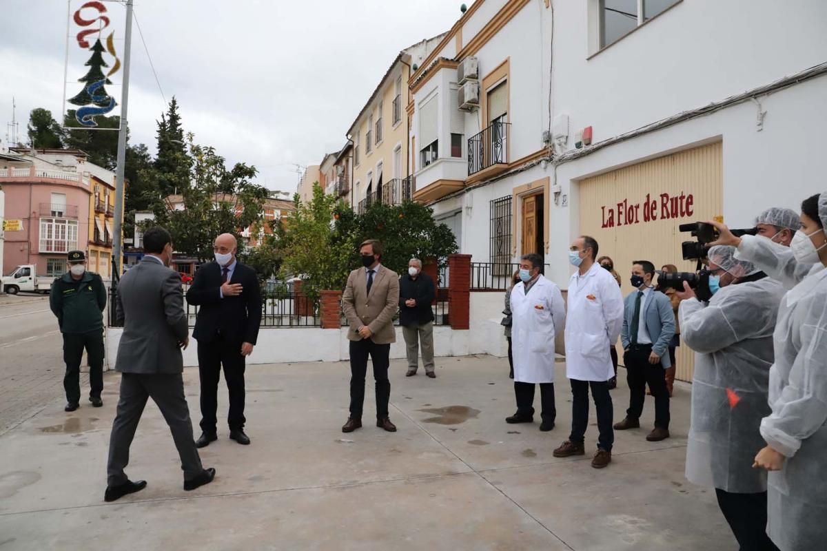 Visita de Juanma Moreno a Pozoblanco y Rute