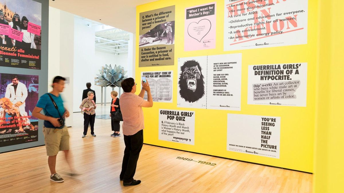 Las Guerrilla Girls toman Baltimore